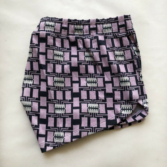 Obey Shorts "Carr" Lavender/Navy - Picture 3 of 6